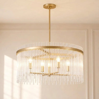 24-Inch 4-Light Chandelier by Drew and Jonathan