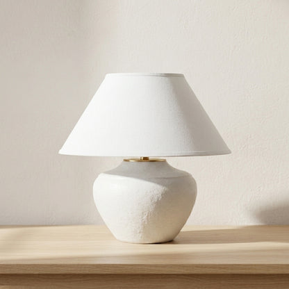 Calabria 20-Inch LED Table Lamp Rustco Finish