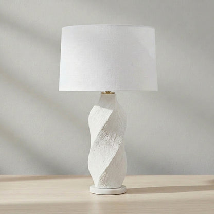 Declan 25.5-Inch Ceramic Table Lamp Classical Mandras Glaze