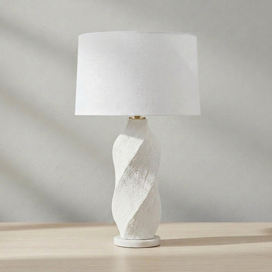 Declan 25.5-Inch Ceramic Table Lamp Classical Mandras Glaze